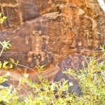 Ancient birthing process in Chevelon Canyon, Arizona